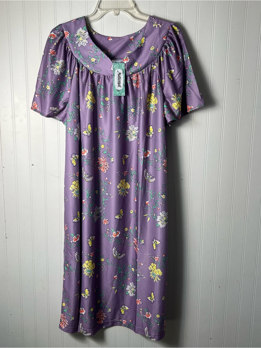 National Womens Nightgown Size Large House Dress Lightweight NWT